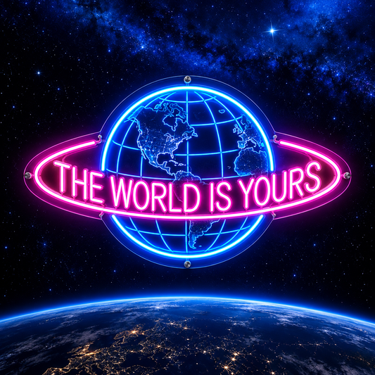 The World Is Yours ネオンサイン